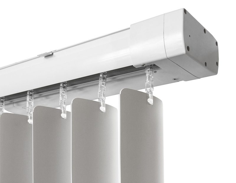Вертикальные жалюзи с электроприводом